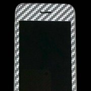 iphone silber carbon